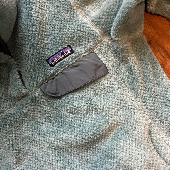Patagonia Women’s Size XS Teal Half Snap Fleece Pullover - Picture 9 of 10